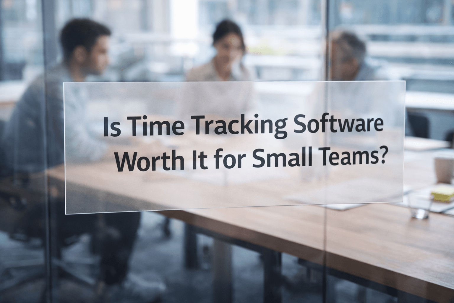 Is Time Tracking Software Worth It for Small Teams