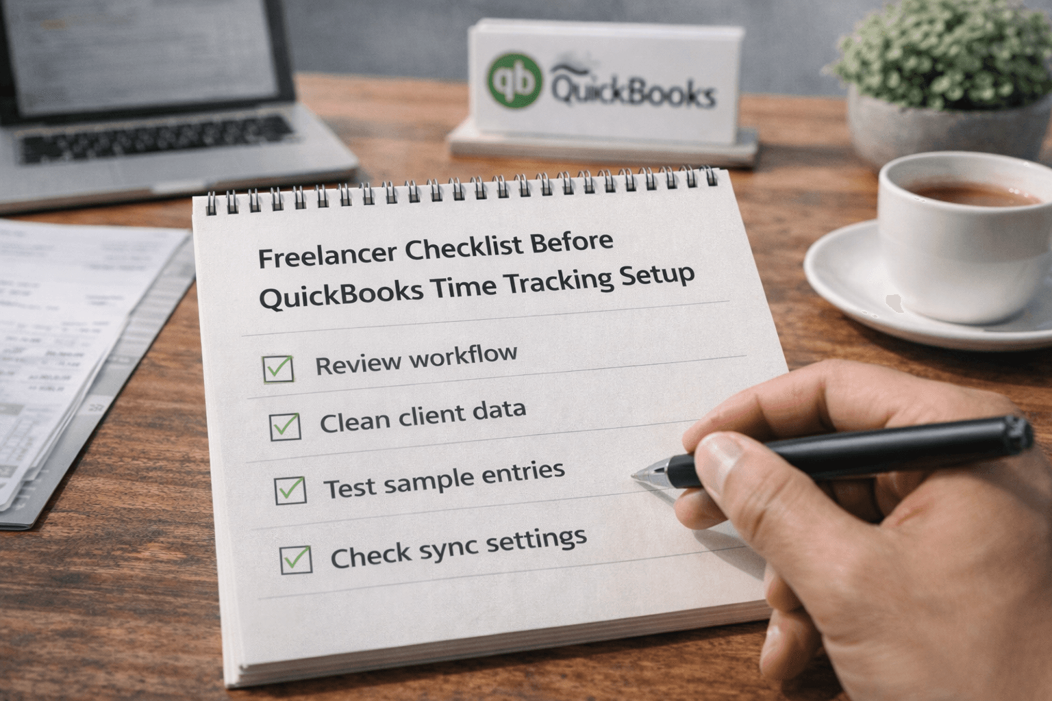 Freelancer Checklist Before QuickBooks Time Tracking Setup